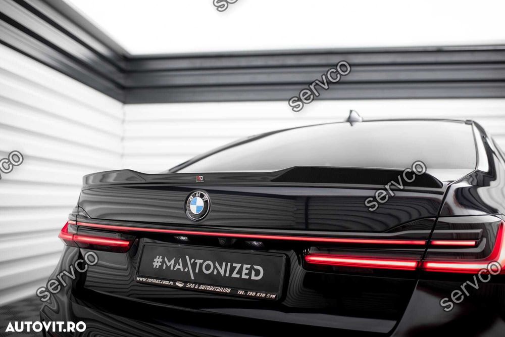 Eleron spoiler cap Bmw Seria 7 G11 M-Pack 2015-2022 v2 - Maxton Design - 7