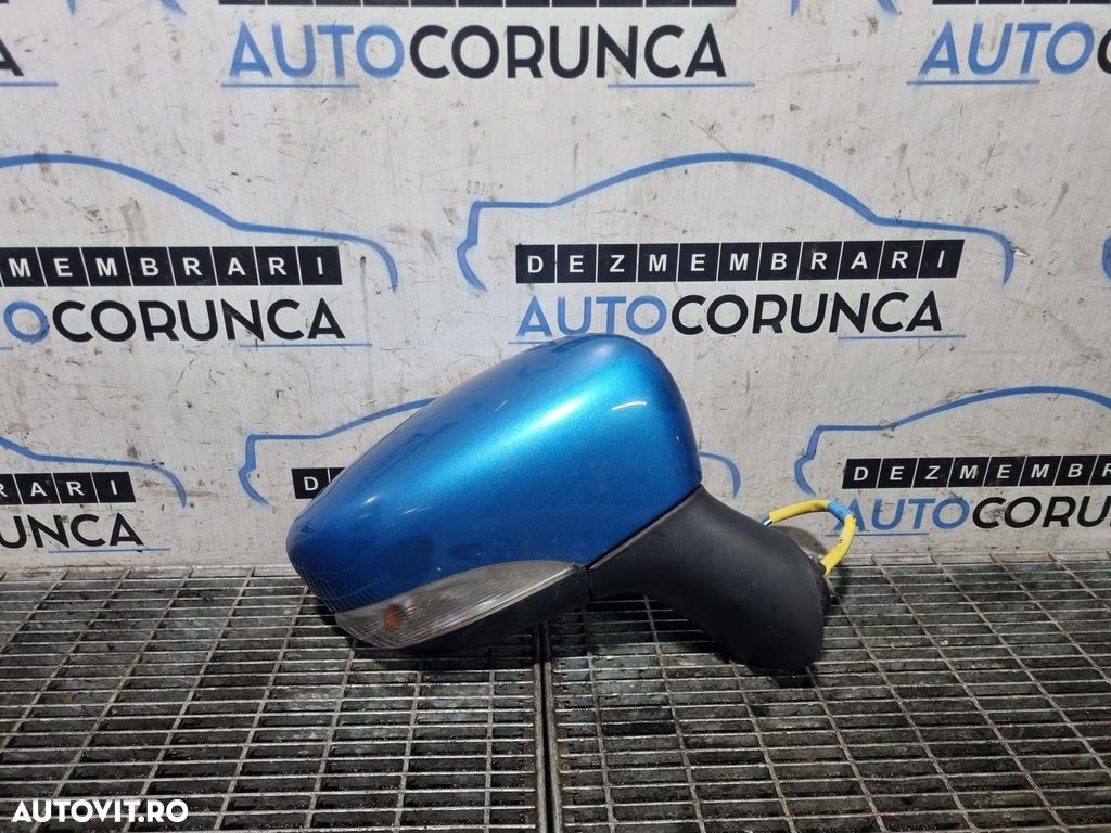 Oglinda dreapta Renault Captur 2013 - 2017 4 Usi ALBASTRU (1212) Fara rabatare - 1