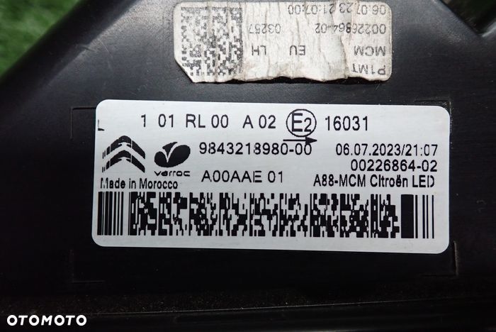CITROEN C3 AIRCROSS LIFT 17- halogen led drl lewy - 6