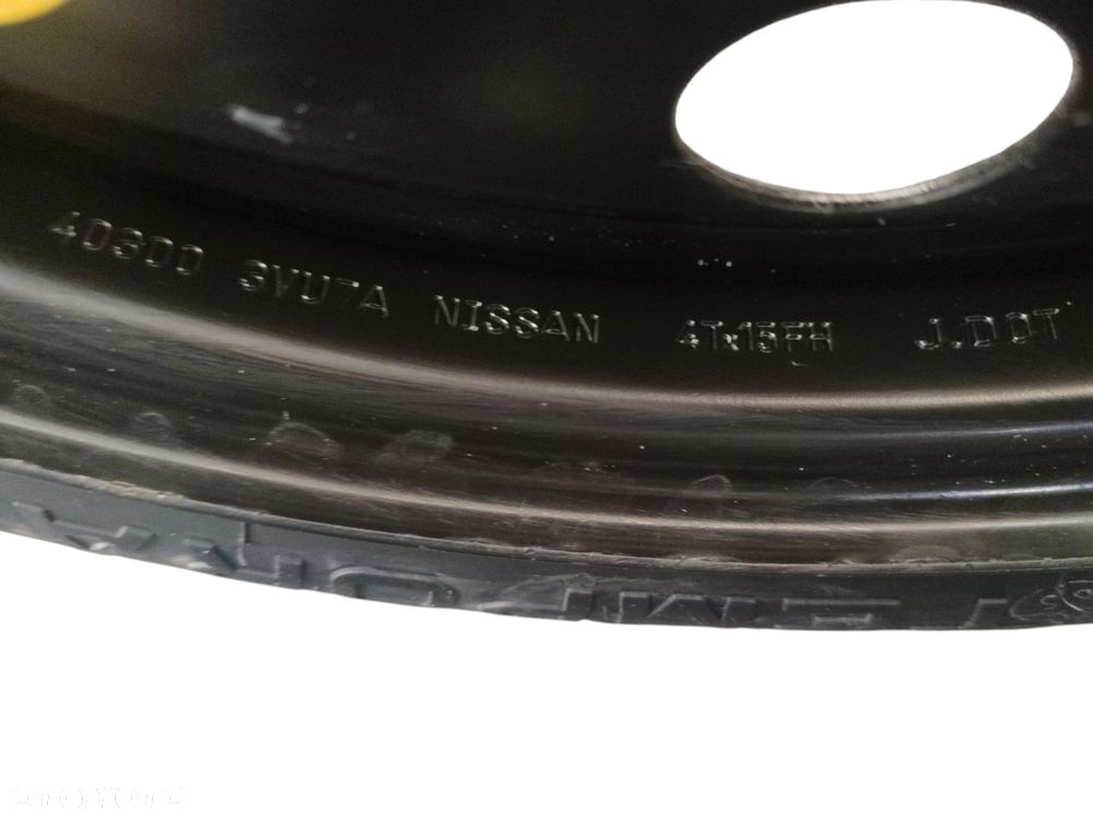 KOŁO DOJAZDOWE DOJAZDÓWKA 15'' NISSAN NOTE II E12 125/70/D15 4X100 MAXXIS - 2