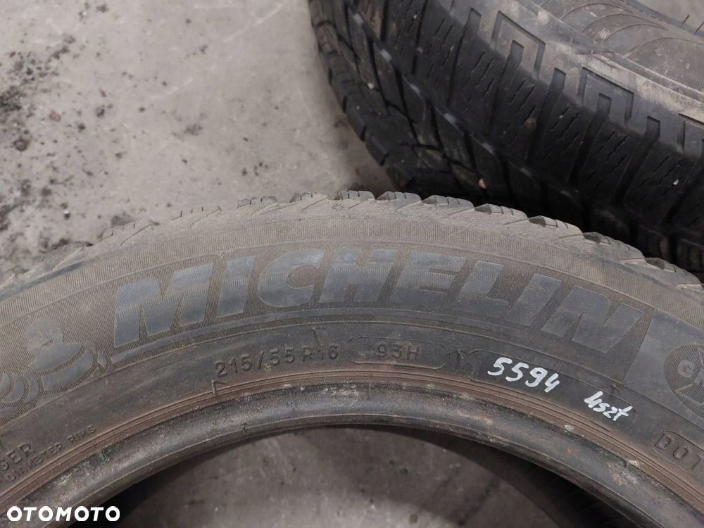 OPONY ZIMOWE 4SZT 215/55R16 2012R MICHELIN ALPIN FULDA KRISTALLCONTROL - 4