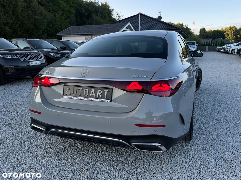 Mercedes-Benz Klasa E 400e 4Matic 9G-TRONIC AMG Line NIGHT Edition - 14