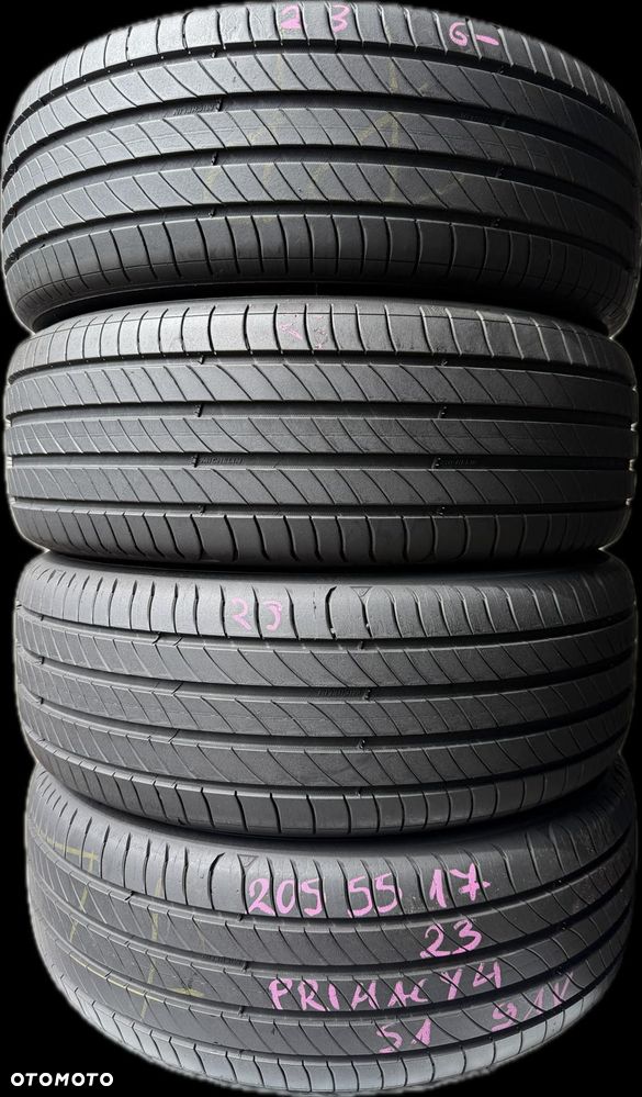 4 x 205/55R17 Michelin Primacy 4 S1 - 1
