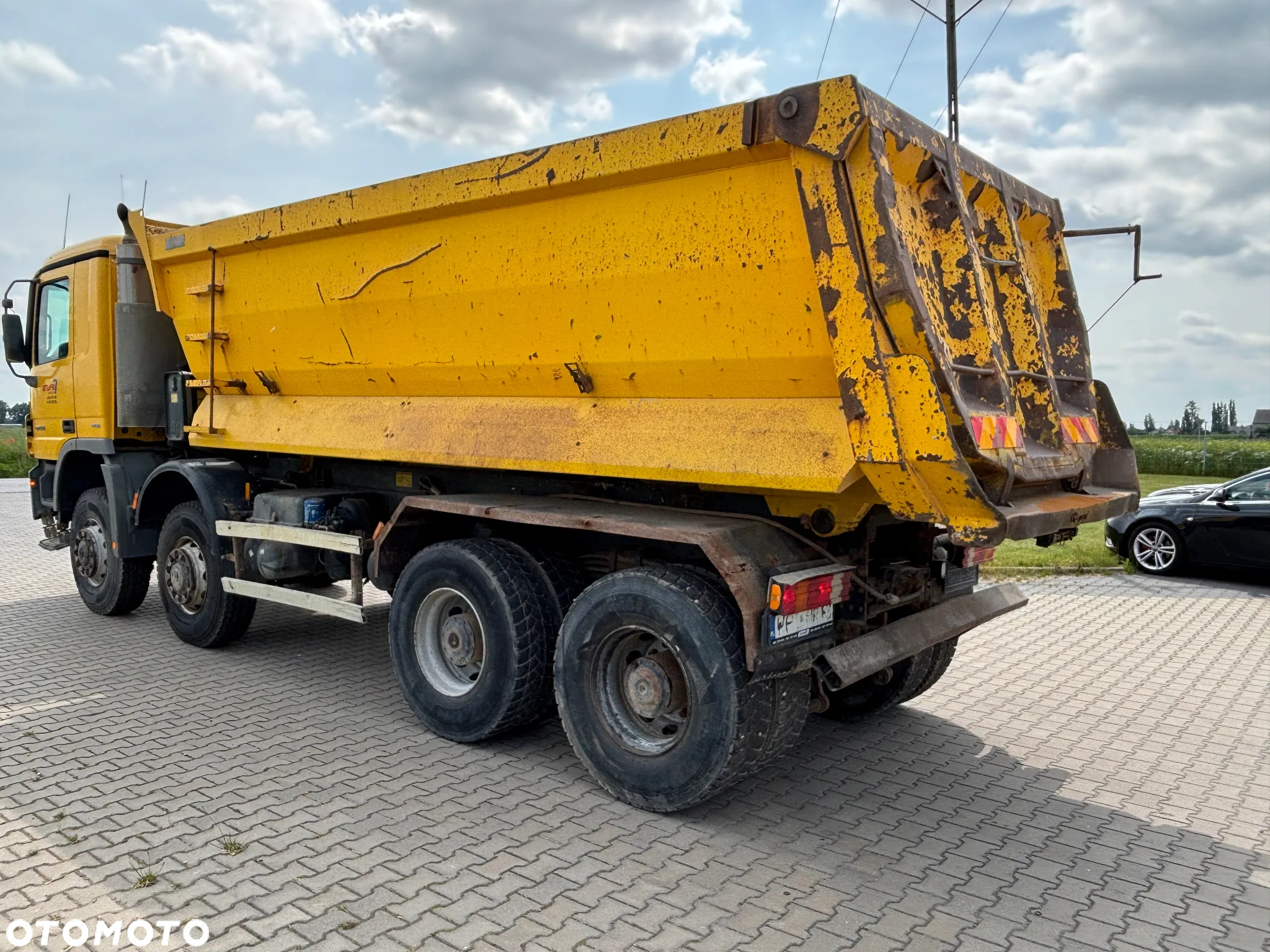 Mercedes-Benz ACTOROS 4144, skrzynia EPS, napęd 8x8 ,  wywrotka , wersja wzmocniona 5 piór tył, wywrotka , mulda , - 6