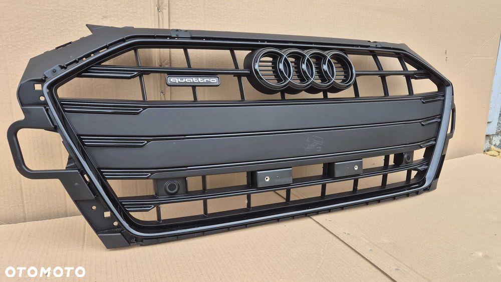 Atrapa chłodnicy GRILL Audi A4 B9 8W LIFT 19- QUATTRO + PDC OE BLACK !