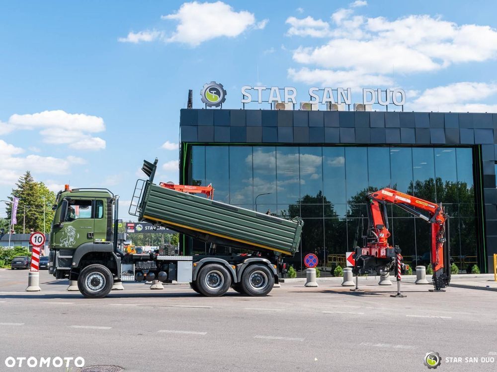 MAN TGS 35.480 6x6 PALFINGER PK 20002 HDS Chwytak Kosz Wywrotka - 5