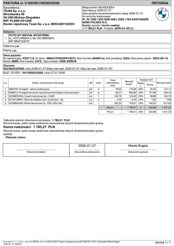 BMW Seria 3 320d xDrive M Sport sport - 41