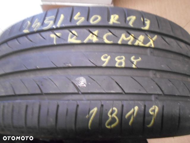 Opona pojedyńcza 245/40r19 tracmax x-privilo tx 3 6,5mm lato - 1