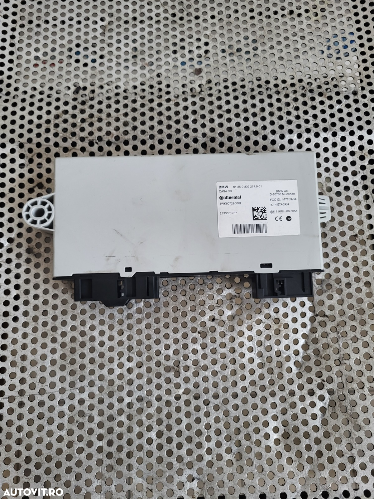 Modul Calculator CAS4 Bmw Cod 9339274 F10 F11 F06 F07 F12 F13 F01 F02 X3 X4 F25 F26 Etc. Dezmembrez Bmw F10 F11 LCI M Paket Cod Motor N55B30 3.0 3.5 4.0 Benzina An 2012-2013-2014-2015-2016-2017 - 2
