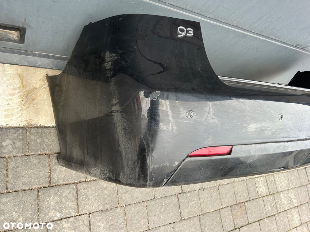 Saab 93 9-3 zderzak tył tylny 08-11 Lift cabrio na dwie rury PDC - 5