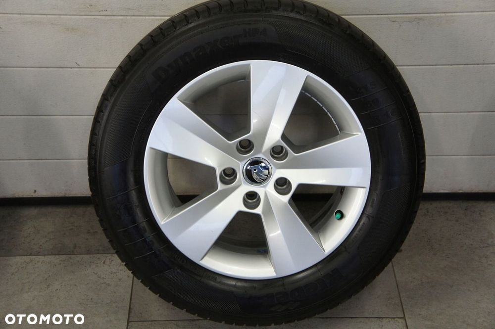 NR 396 Koła Letnie Alufelgi SKODA Superb 215/60/16 Kleber ok. 6mm - 4