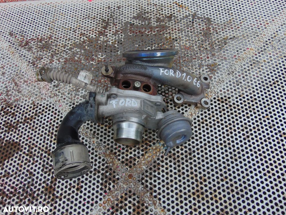 Turbina Ford 1.0 Puma Fiesta Focus 4 m0jd m0jb cod h6bg6k682ad - 2