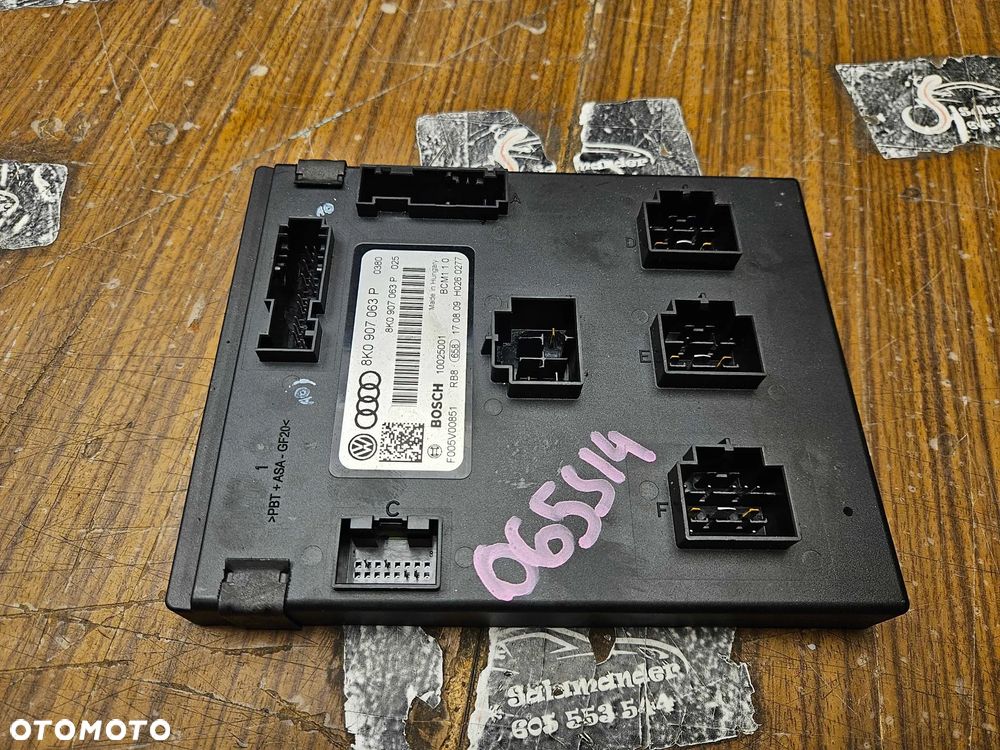 Moduł 8K0907063P Sterownik Komputer Komfortu Audi A4 B8 A5 Q5 Europa - 8