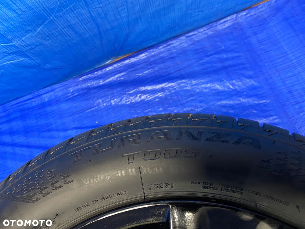 KOŁA KOŁO 17 FELGA ALUMINIOWE ALUSY 17" x 8J  5X120 ; 72,6mm ET30 CZUJNIKI KOMPLET ; OPONY LETNIE LATO BRIDGESTONE ; BMW E60 E61 E90 E91 E92 E93 F06 F07 F10 F11 F12 F13 F30 F31 F32 F33 F34 F36 ORYGINAŁ  6790172 BMW - 18