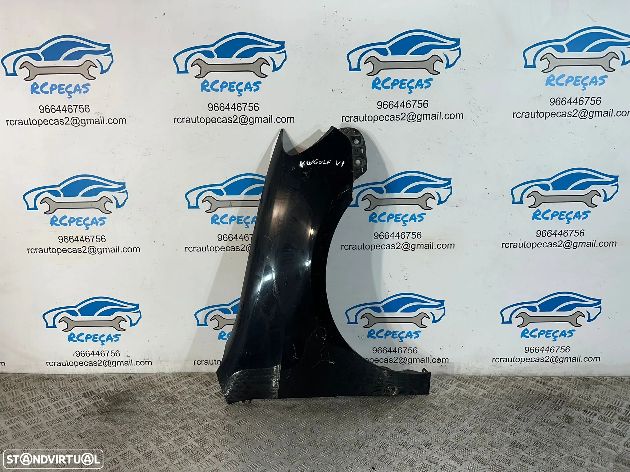 .Guardalamas Frente Frontal Direito Original Volkswagen VW Golf 6 Mk6 VI 2008 a 2013 - 3