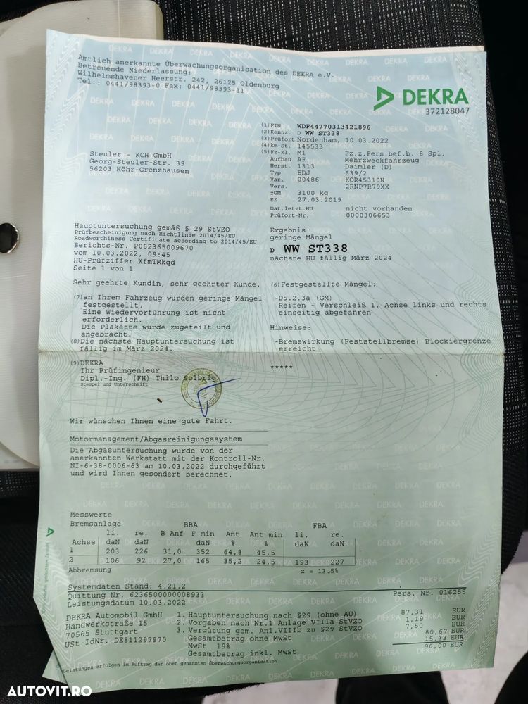 Mercedes-Benz Vito (BlueTEC) Tourer Lang PRO - 32