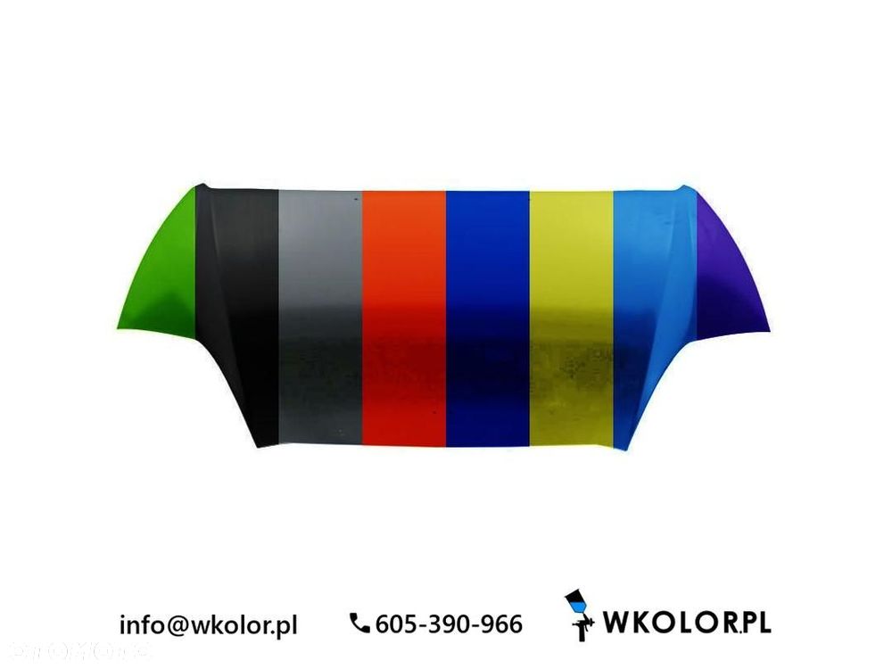 NOWA POKRYWA SILNIKA HYUNDAI COUPE I 2006-2008 LAKIEROWANA W KOLOR - 1
