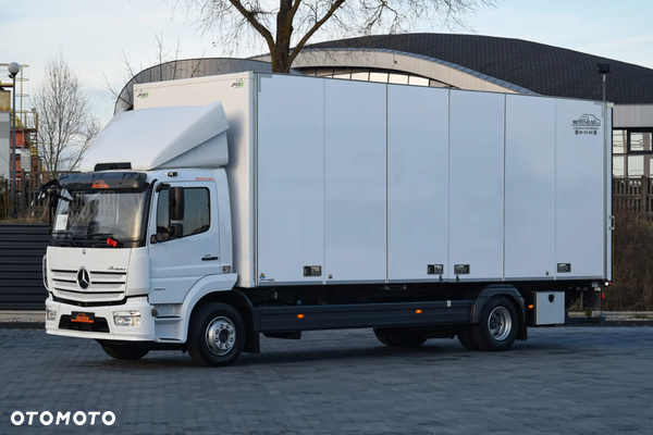 Mercedes-Benz ATEGO 1524 / EURO 6 / 4x2 / IZOTERMA 7,50 / OTWIERANY BOK / WINDA ZEPRO / UDŹWIG 2000 KG / AUTOMAT / KLIMA / LEDY / KAMERA COFANIA / NISKI PRZEBIEG / STAN PERFEKCYJNY / SPROWADZONY