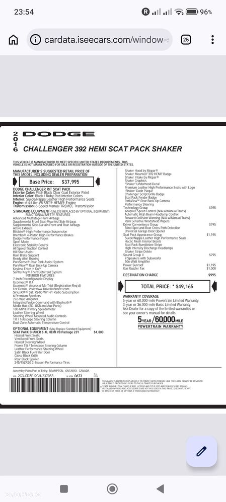 Dodge Challenger - 23