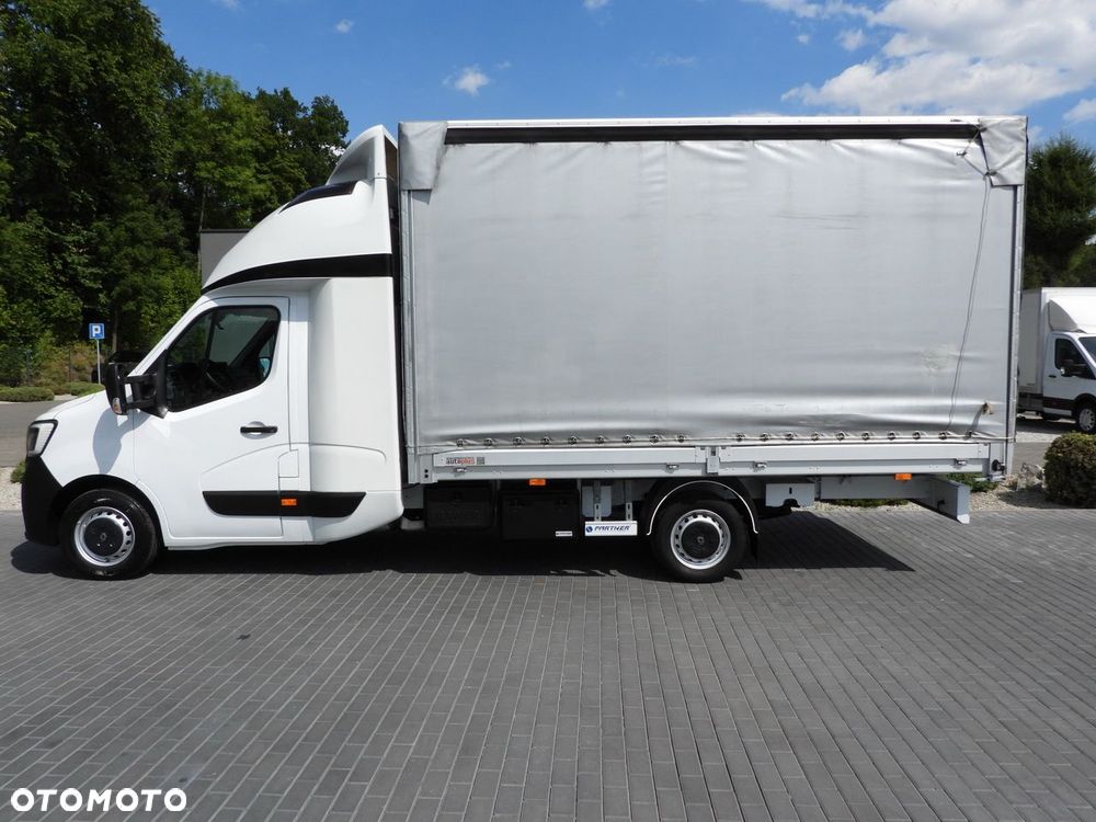 Renault MASTER PLANDEKA 8 PALET WEBASTO TEMPOMAT LEDY PNEUMATYKA KLIMATYZACJA  165KM - 9
