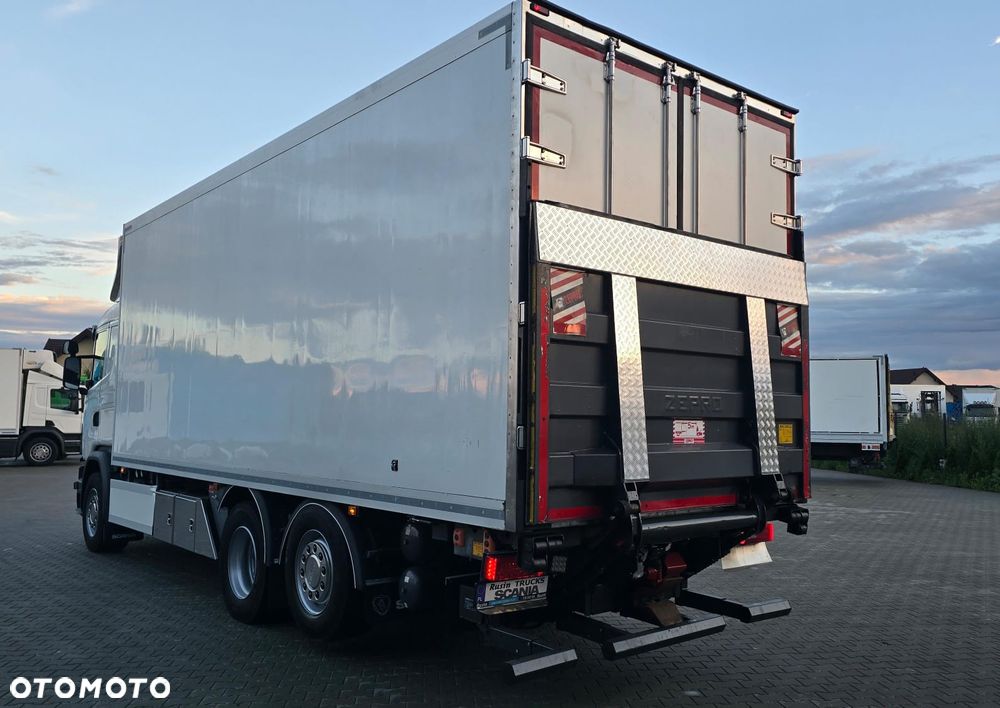 Scania G490 6x2 18 palet chłodnia diesel kurierka odwierty piękny stan świeży import! - 4