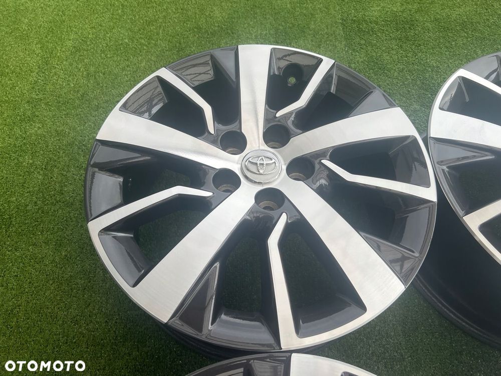 KOMPLET FELG FELGI ALU TOYOTA PROACE EXPERT TRAVELLER 17 5X108 ORYGINALNE - 6