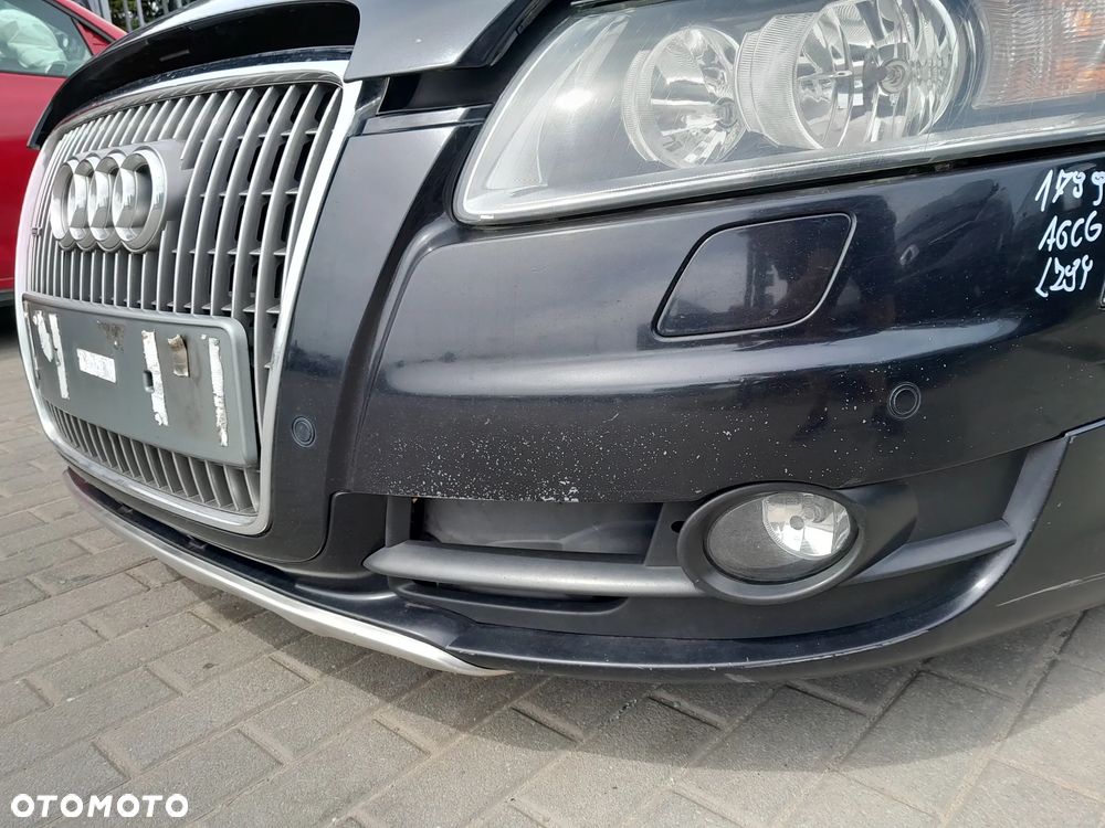 AUDI A6 C6 ZDERZAK PRZEDNI PRZÓD PARKTRONIC SPRYSKI KOLOR: LZ9Y - 3