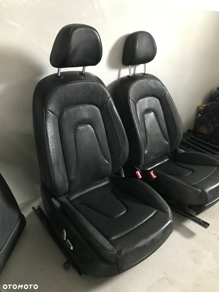 Audi A4 B8 S4 8K 11- fotele fotel lewy prawy kanapa, grzane wentylowane elektryczne - 3