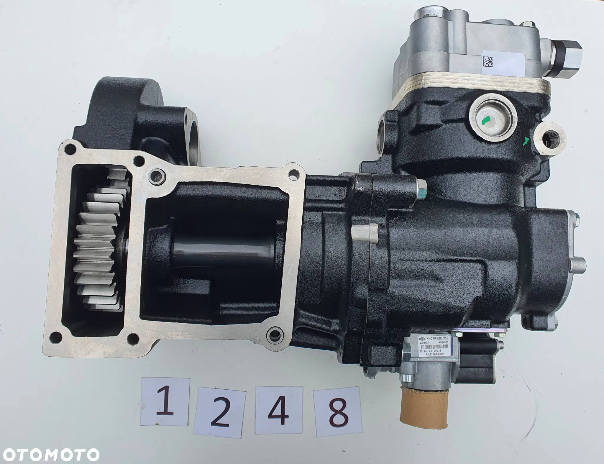 Sprężarka kompresor powietrza Knorr-Bremse LS3907, K157264N00, MAN TGX - 6