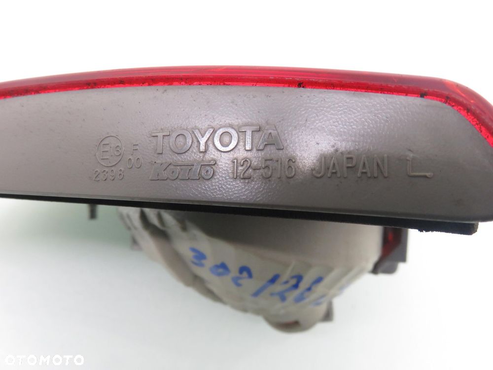 LAMPA LEWA TYLNA KLAPA TOYOTA COROLLA E12 SEDAN - 4
