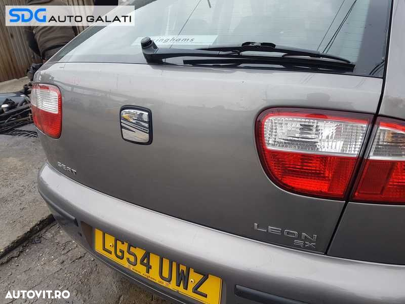 Hayon Haion Portbagaj Dezechipat cu Luneta Geam Sticla Seat Leon 1M 1999 - 2006 Culoare LS7V - 3