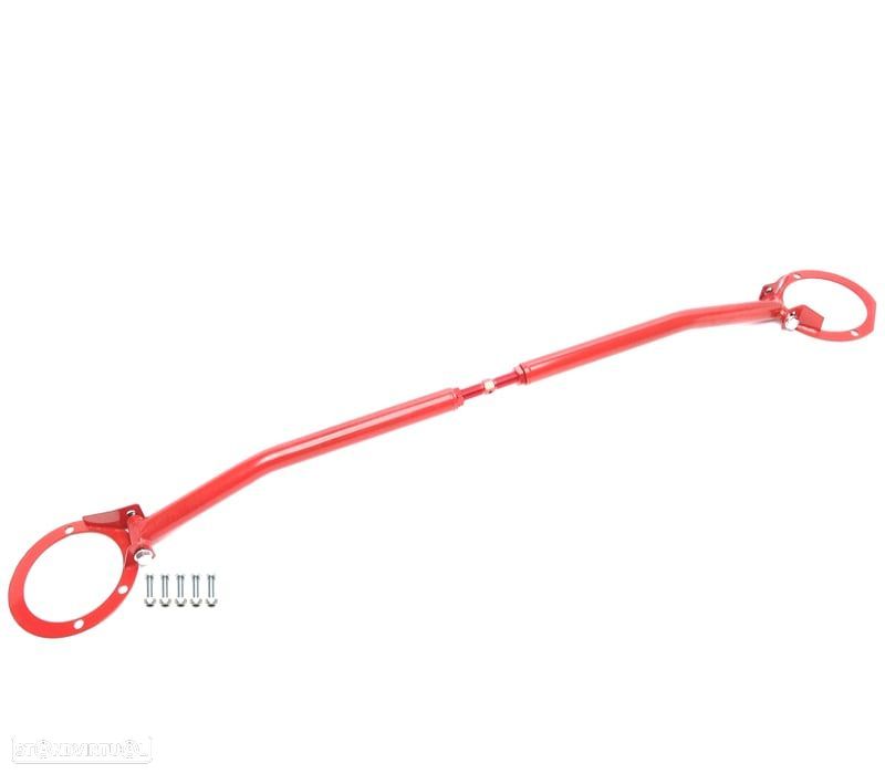 BARRA ANTI-APROXIMAÇÃO AJUSTÁVEL OPEL ASTRA F 91-97 VERMELHO - 1