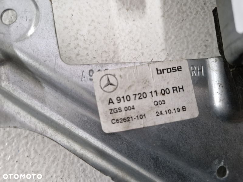 mercedes sprinter w907 w910 podnośnik szyby prawy przód 2 pin eu - 2