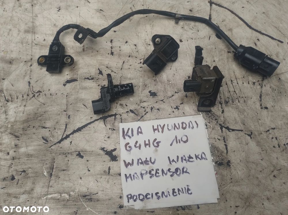 HYUNDAI I10 ATOS KIA PICANTO 1,1 12V G4HG czujnik wału wałka mapsensor zawór podciśnienia - 1
