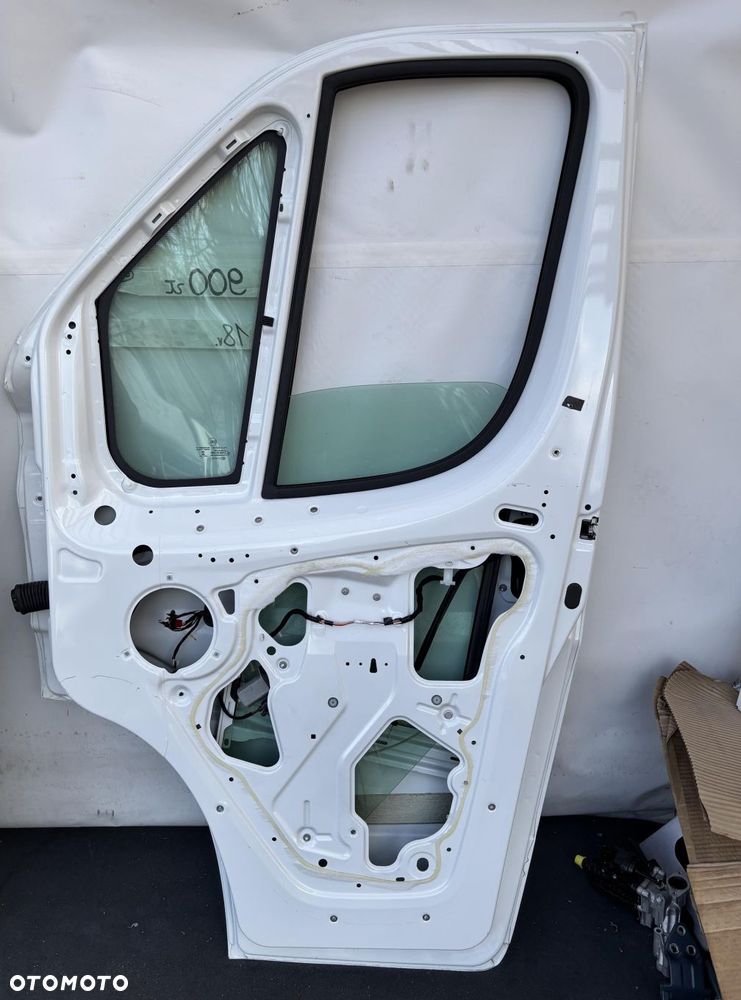 DUCATO BOXER JUMPER 14- DRZWI PRZEDNIE PRZÓD PRAWE BIAŁE 210 BEZ LISTW ORYG - 10