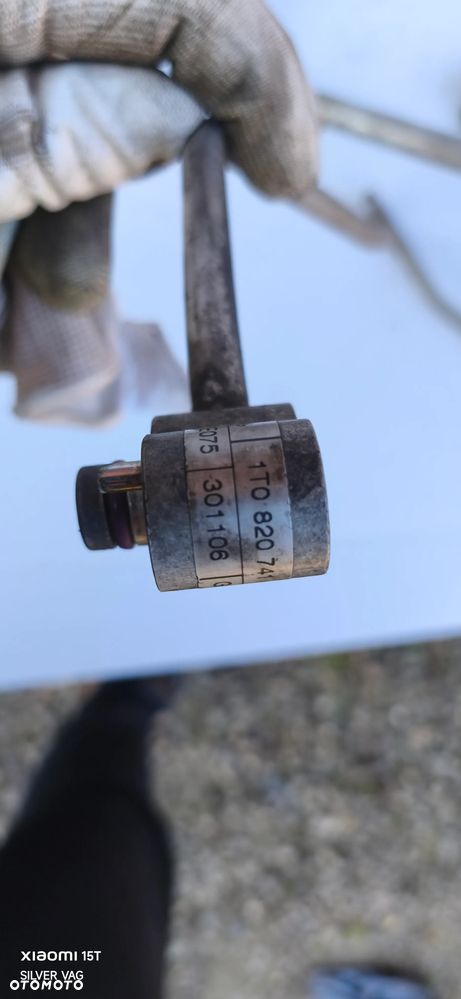 Przewód klimatyzacji VW Touran golf skoda Caddy audi - 2