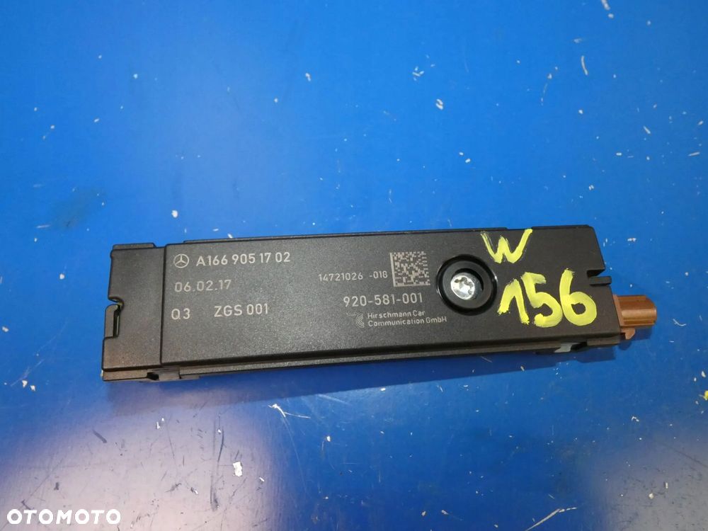 Mercedes GLA W156 W117 W176 W246 WZMACNIACZ ANTENOWY MODUŁ - 1