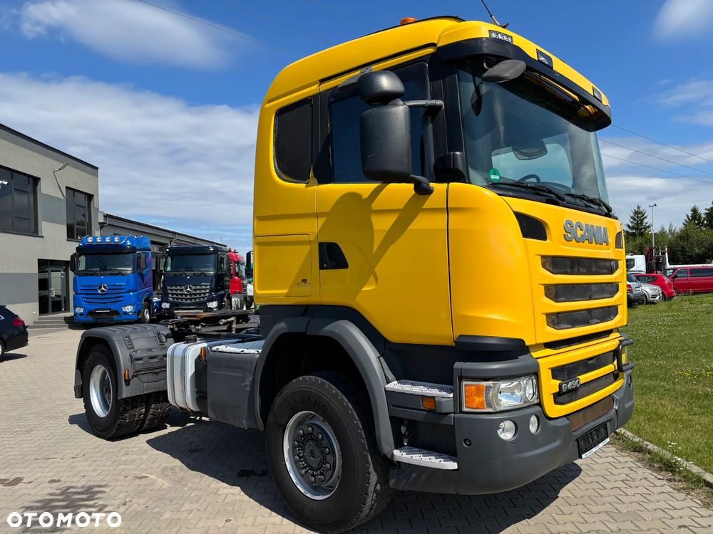 Scania Scania G490  4x4 stały napęd na wał, EURO 6, skrzynia redukcyjna , biegi terenowe , hydraulika do wywrotu, z Niemiec (G410 , G450) - 3