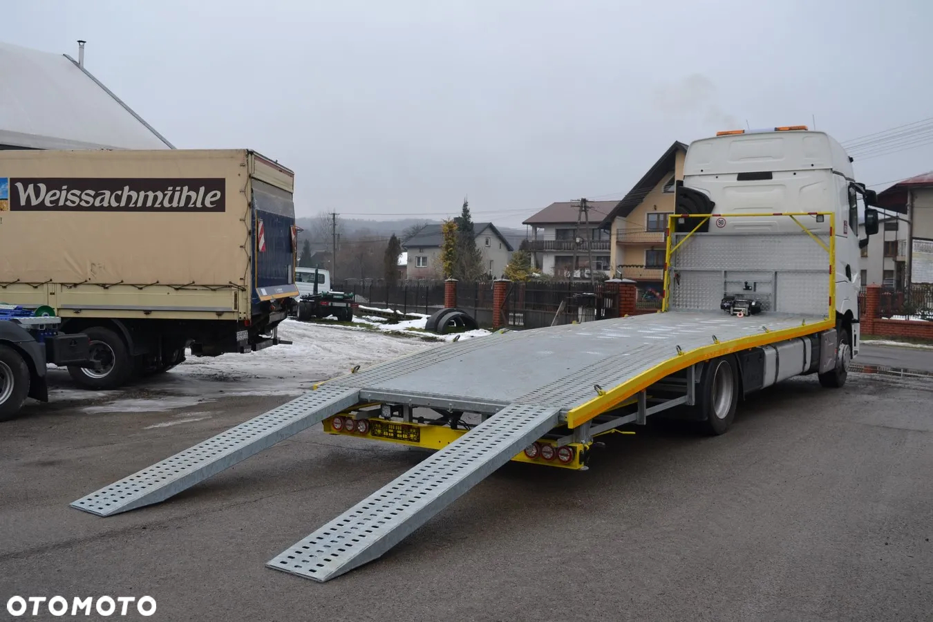 MAN TGL 12.250 Pomoc drogowa Najazd Laweta Samochód specjalny TGM Atego Midlum Eurocargo LF - 7