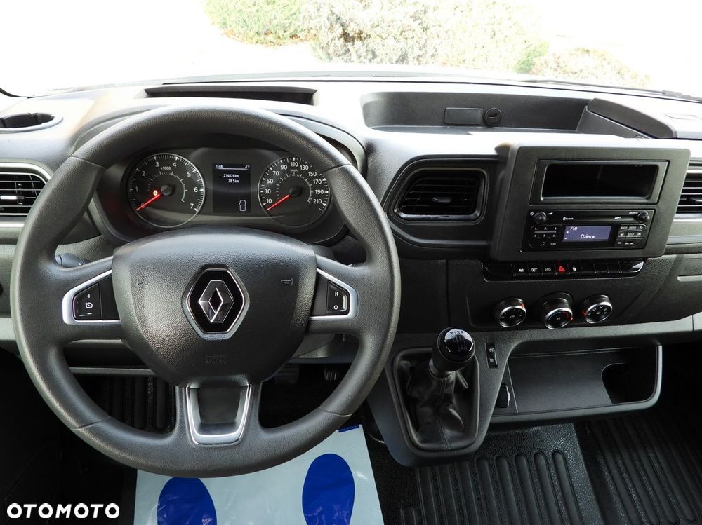 Renault MASTER PLANDEKA 10 PALET WEBASTO TEMPOMAT LEDY PNEUMATYKA KLIMATYZACJA  165KM - 31