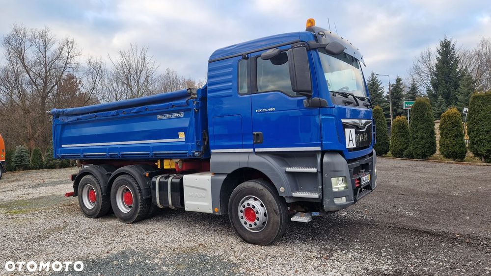 MAN TGS 26.460 Meiller kipper z Niemiec - 3