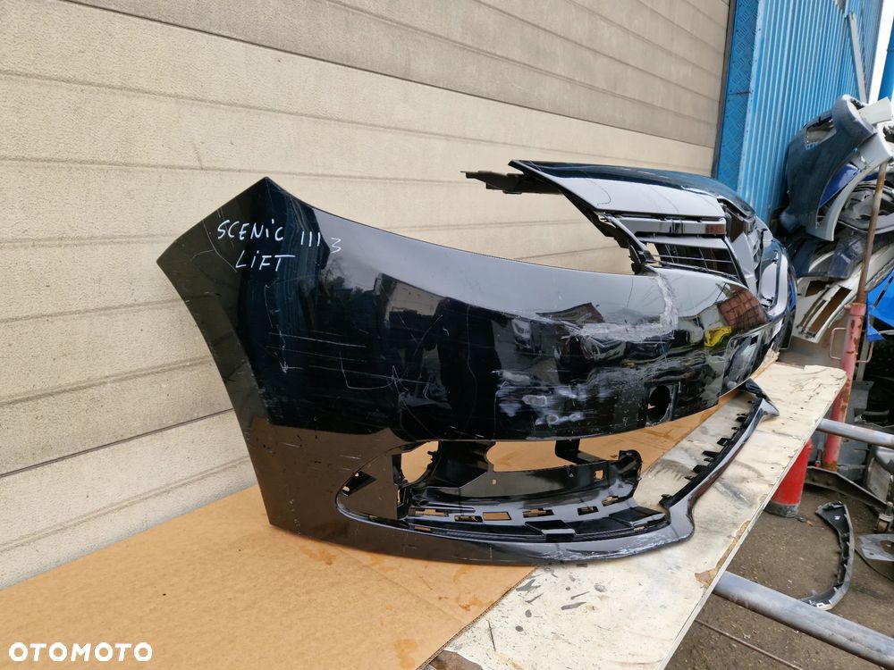 RENAULTA SCENIC 3 III LIFT ZDERZAK PRZÓD PRZEDNI - 2