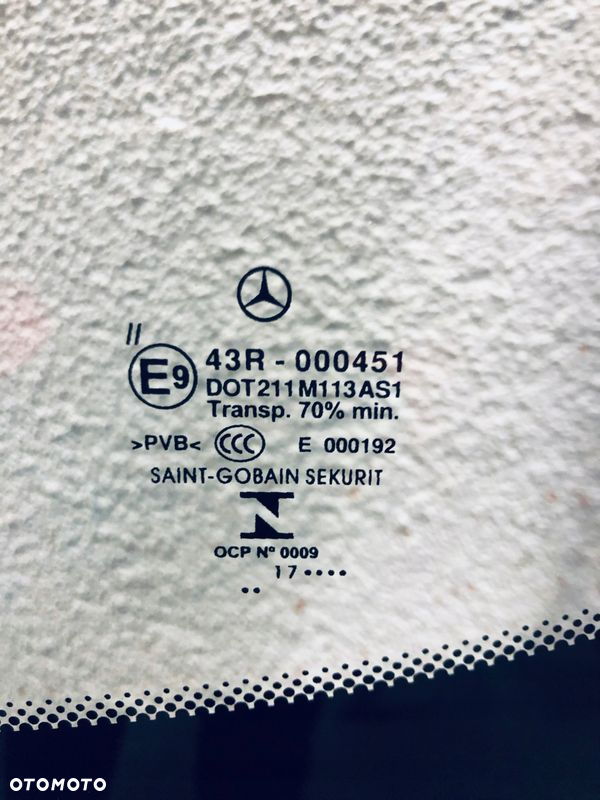Szyba czołowa NOWA MERCEDES X (470) 2017- AKU - 3