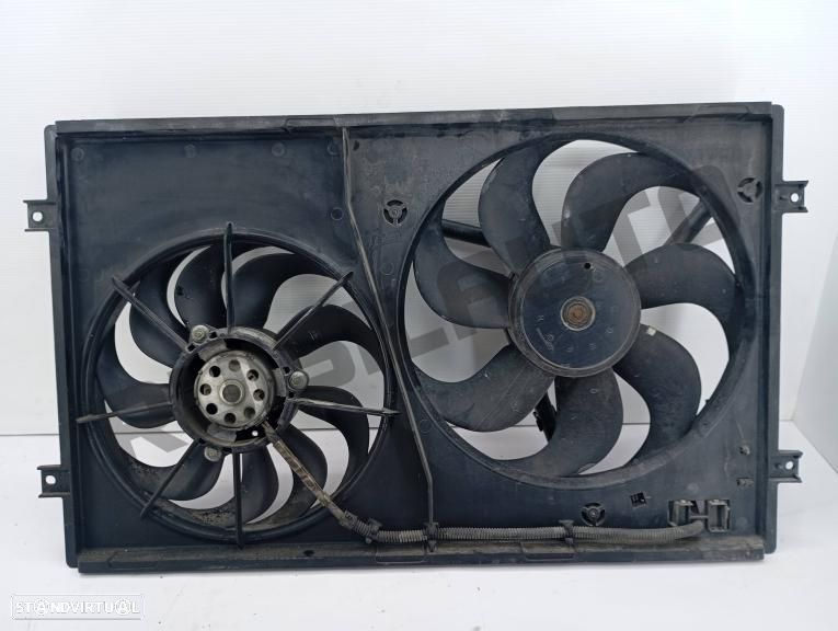 Conjunto Motoventiladores Com Suporte 1j012_1207j Vw Golf Iv (1 - 1