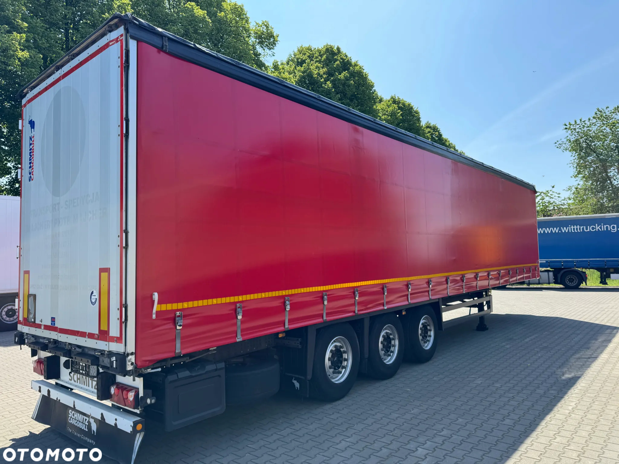 Schmitz Cargobull Firanka, Nowe Plandeki, 2 osie podnoszone!! - 10