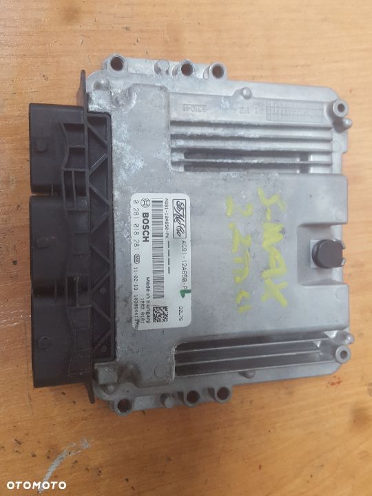 KOMPUTER FORD MONDEO MK4 S-MAX 2.2TDCI AG91-12A650-PK 0281018281 RADOM - 1