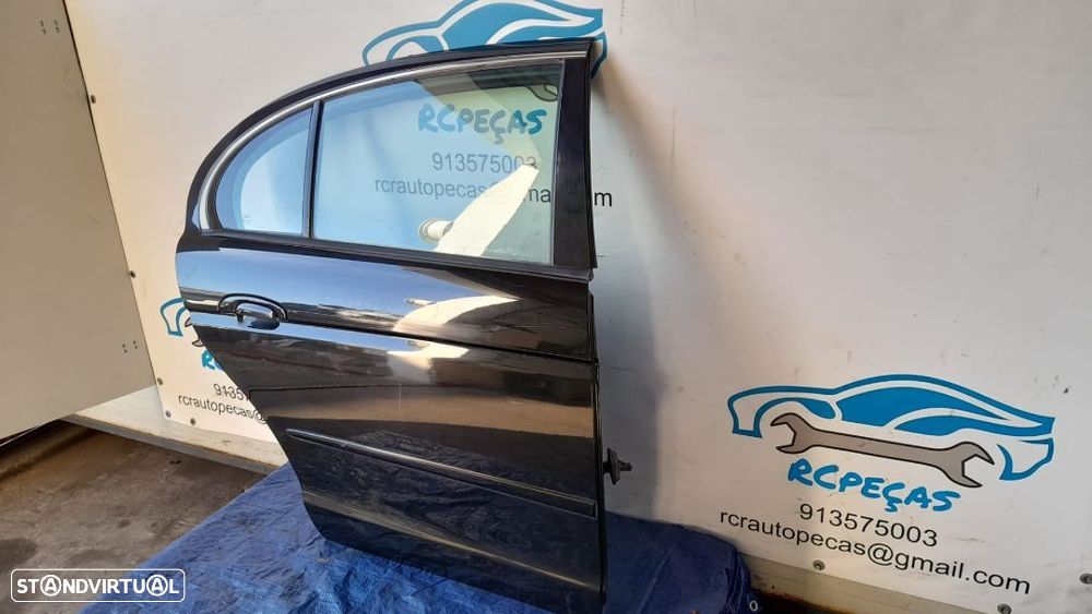PORTA TRASEIRA TRÁS DIREITA FECHO ELEVADOR MOTOR PUXADOR VIDRO / ORIGINAL | JAGUAR S TYPE V6 S-TYPE; - 2