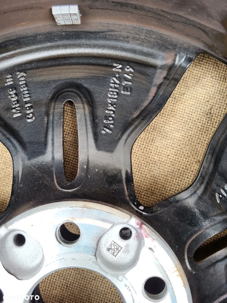 Felga aluminiowa Mercedes A-klasa W177 CLA 7.5x18 5x112 ET49 A1774010500 - 3