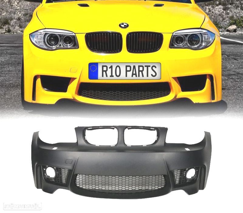 PARA-CHOQUES FRONTAL BMW E81 E87 E82 E88 04-13 LOOK 1M SRA - 1