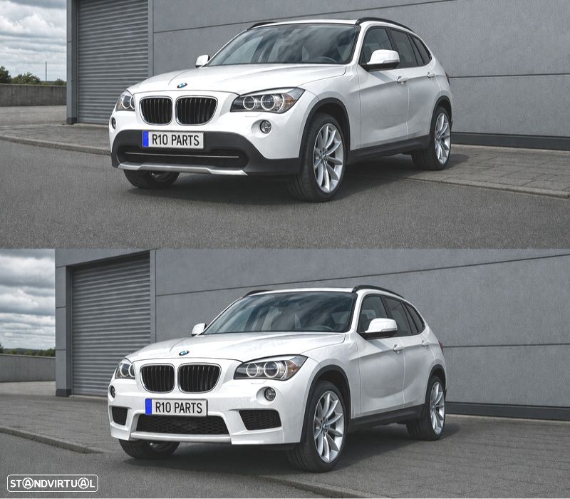 PARA-CHOQUES FRONTAL BMW X1 E84 09-12 LOOK M PDC SRA - 7